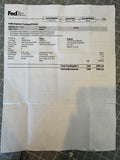 Fed Ex Invoice